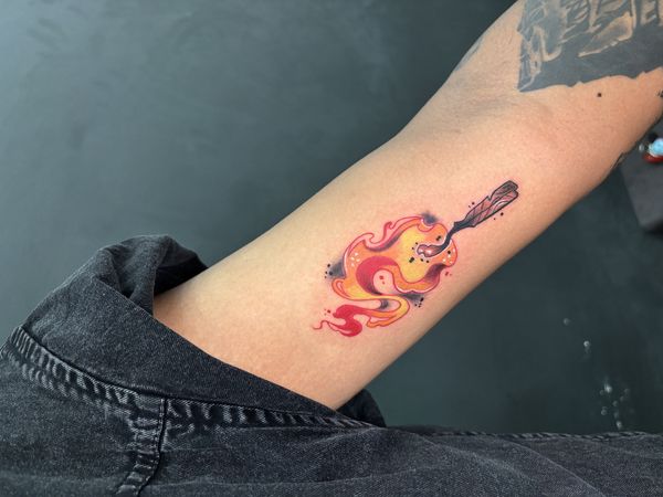 Watercolour Tattoo - Red Ink Tattoo Studio Sri Ganganagar